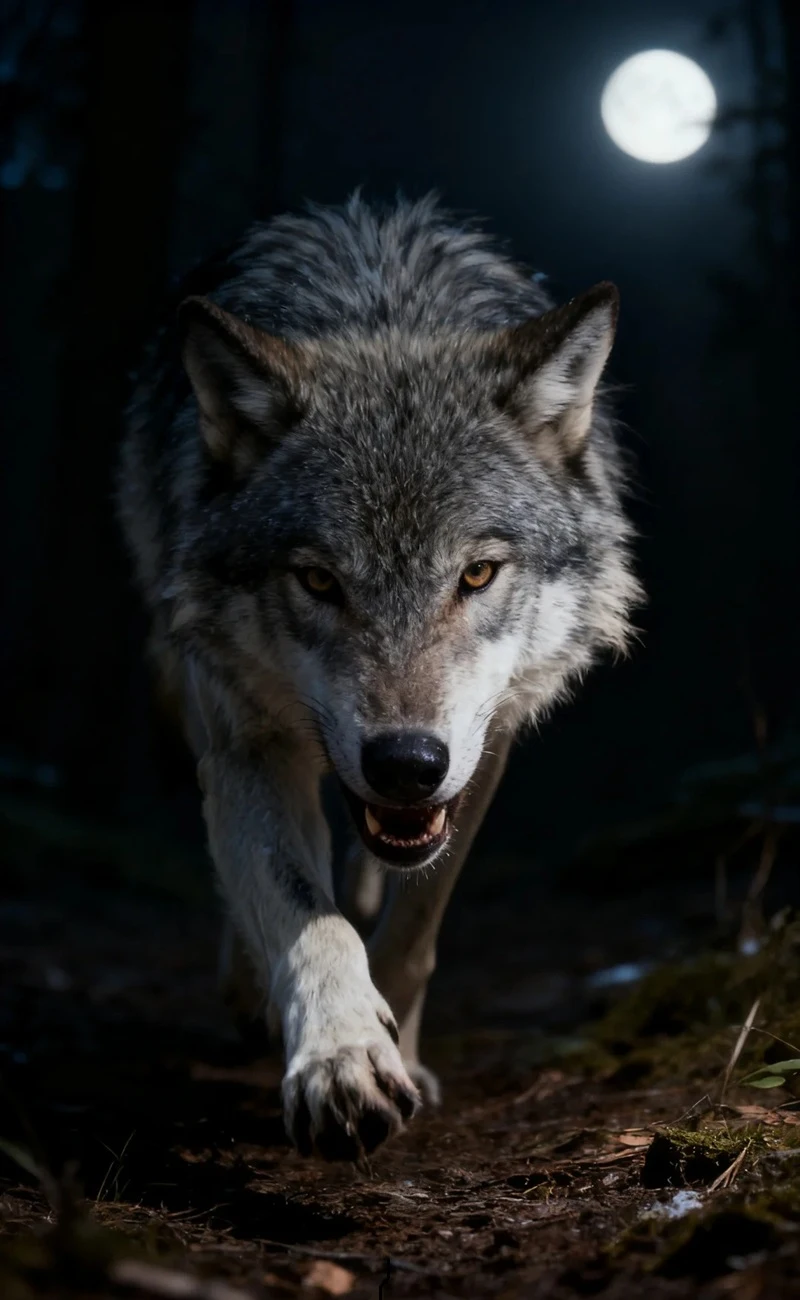 Hình nền động vật hoang dã hòa quyện thiên nhiên