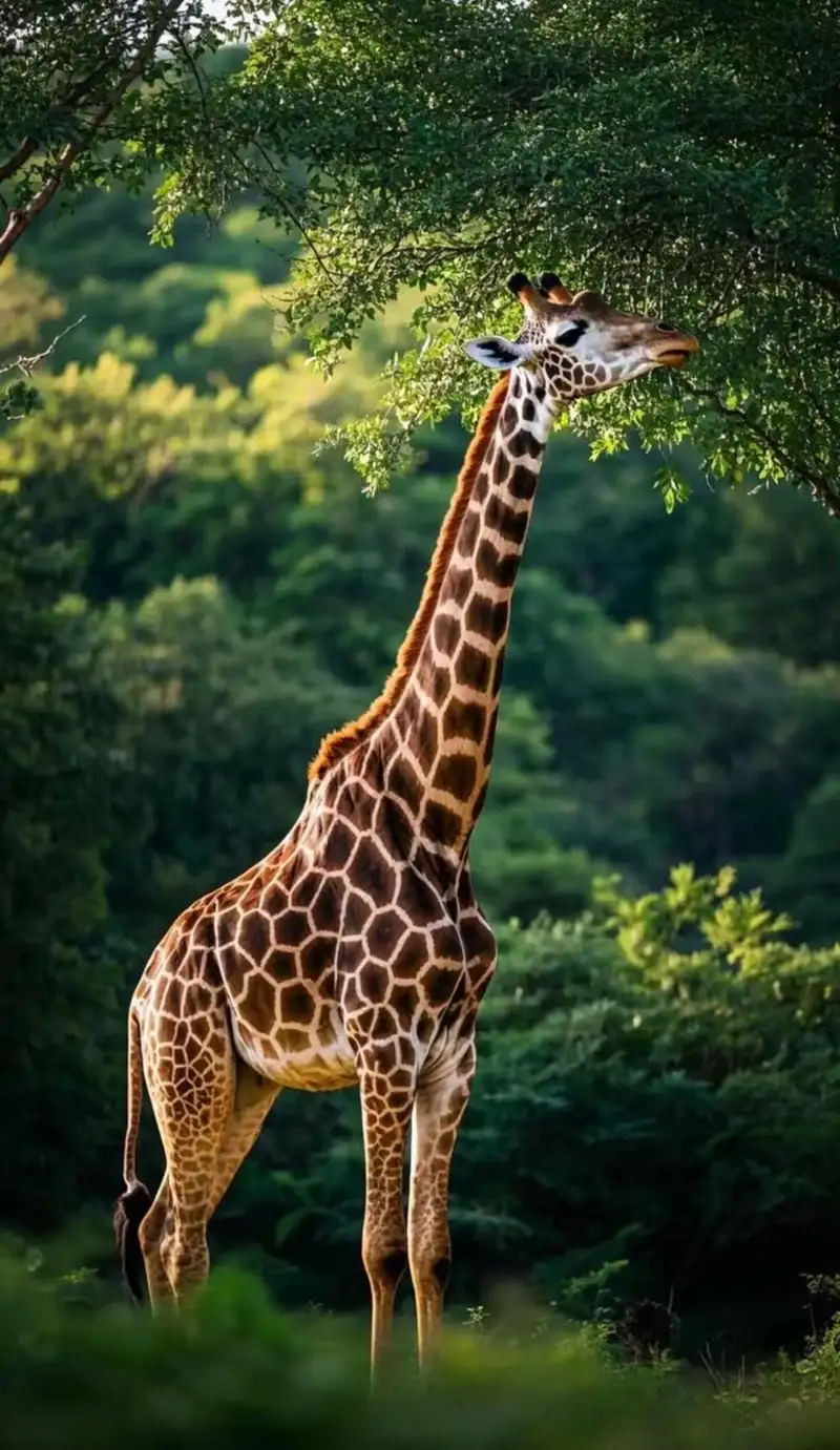 Hình nền động vật hoang dã mạnh mẽ đầy khí chất