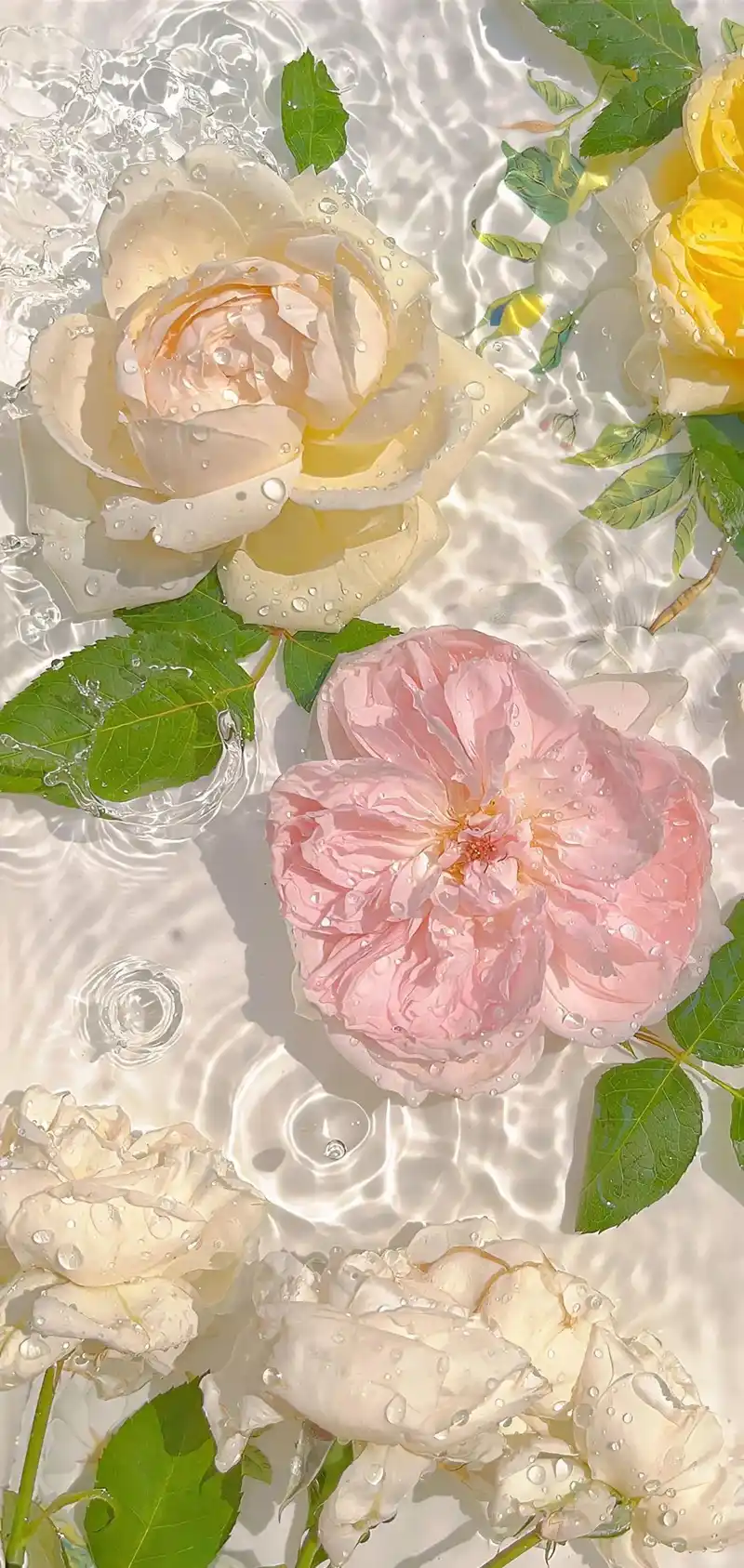 Hình nền hoa tươi sáng mang cảm giác tươi mới