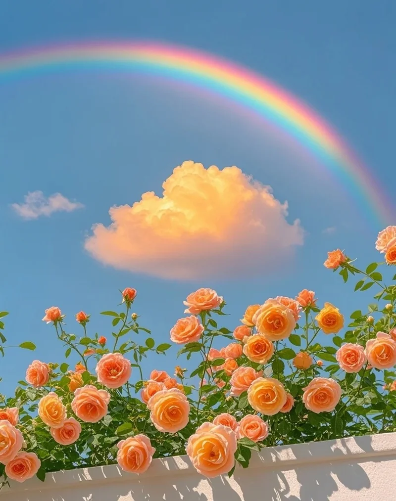 Hình nền hoa tươi sáng mang vẻ đẹp lãng mạn