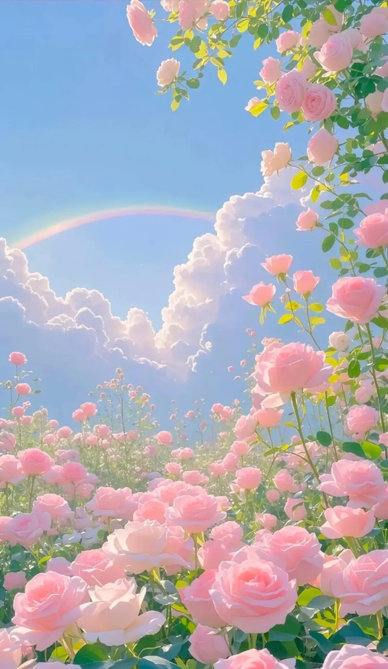 Hình nền hoa tươi sáng tạo cảm giác thư giãn