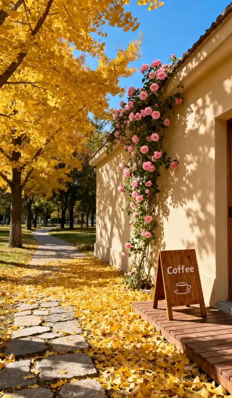 Hình nền mùa thu tông màu ấm