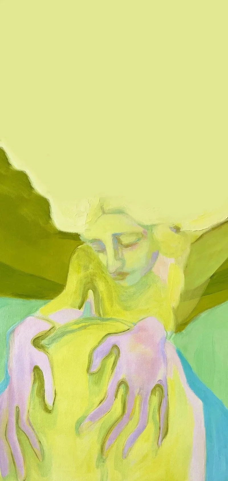 Hình nền nghệ thuật trừu tượng mềm cứng hòa quyện