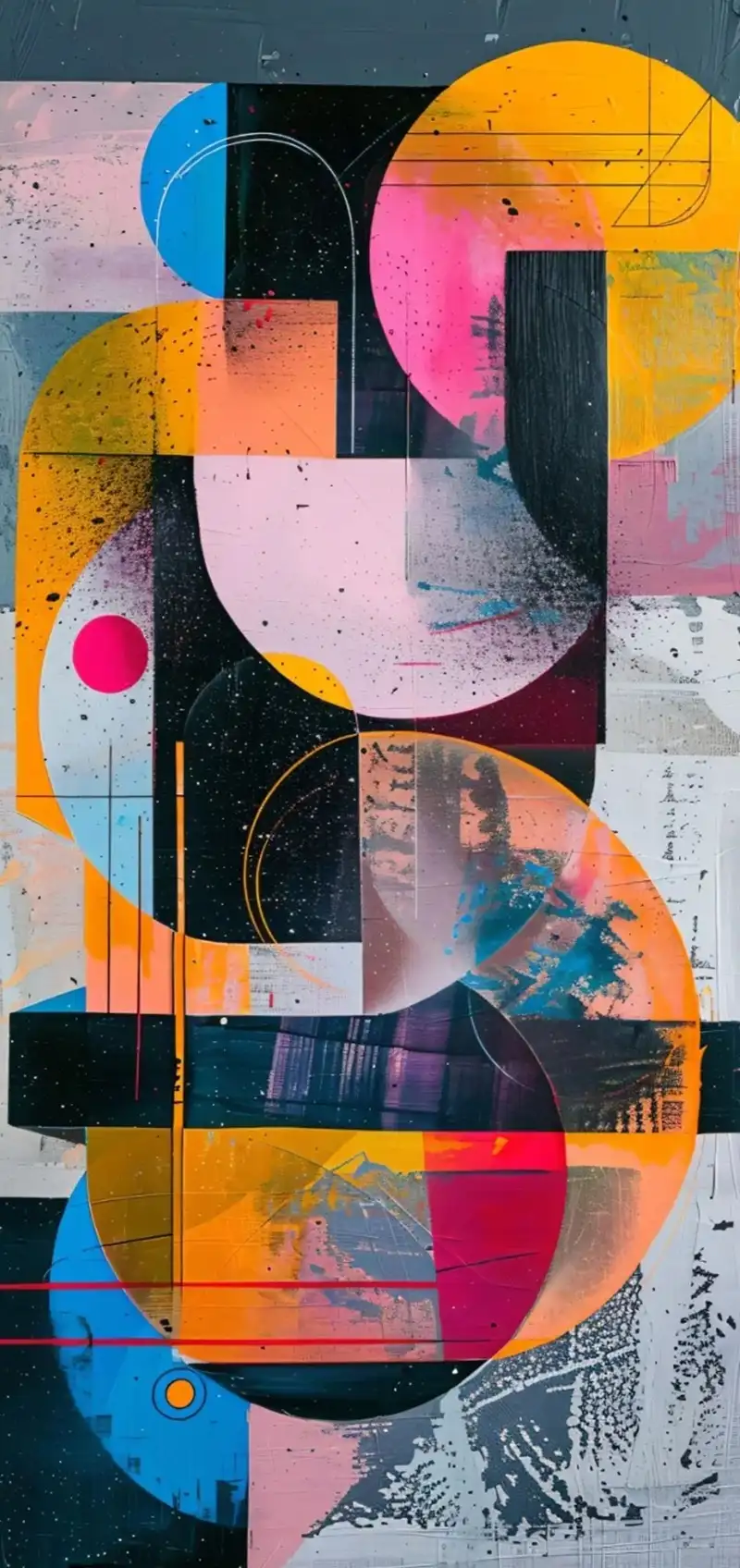 Hình nền nghệ thuật trừu tượng tối giản ấn tượng