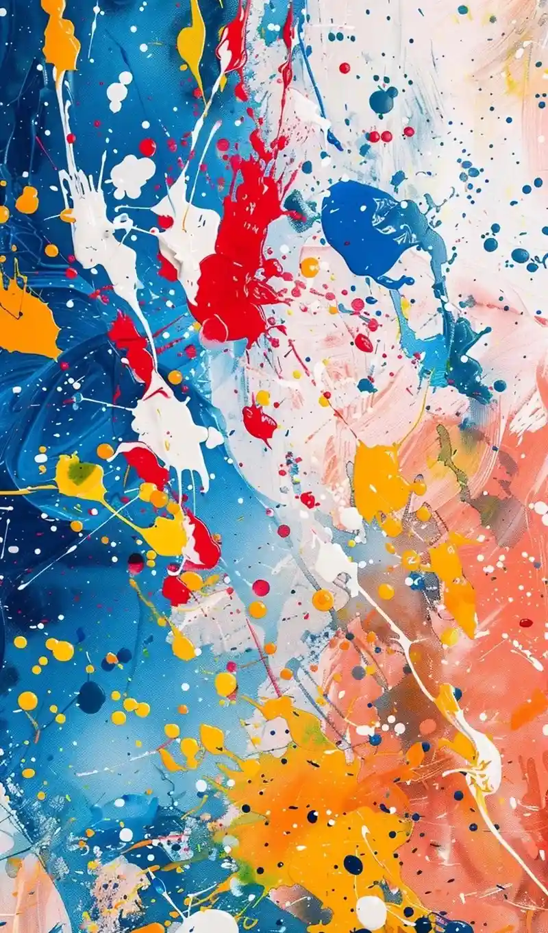 Hình nền nghệ thuật trừu tượng tràn đầy cảm xúc