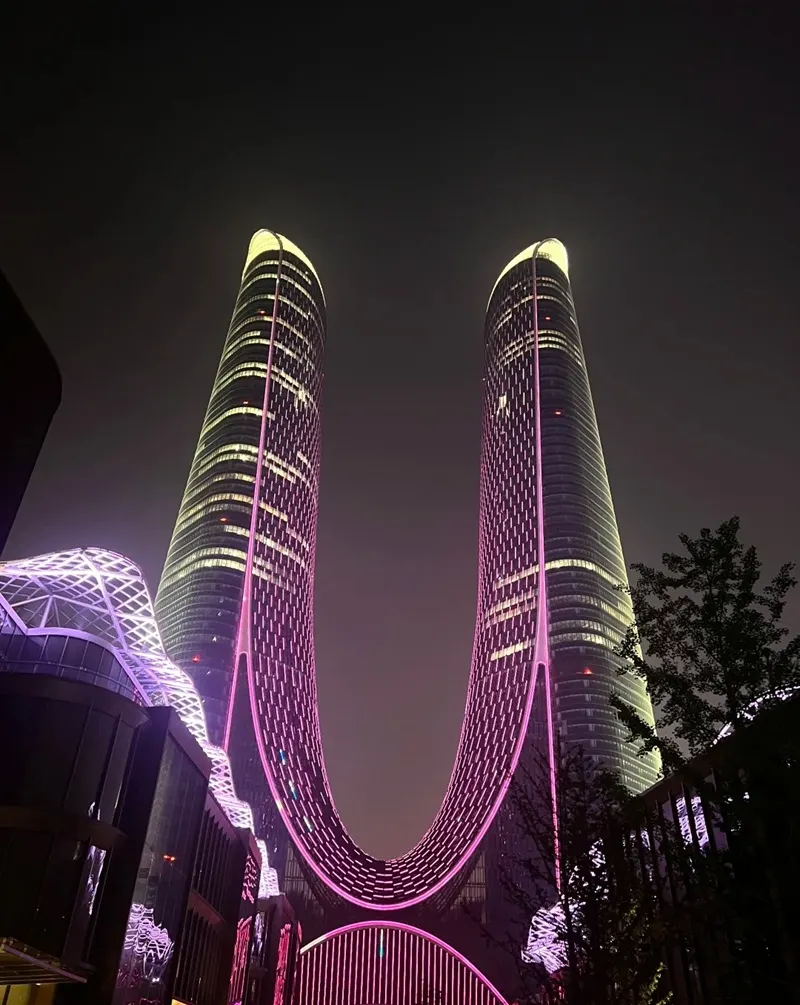 Hình nền thành phố đêm cảm hứng đô thị