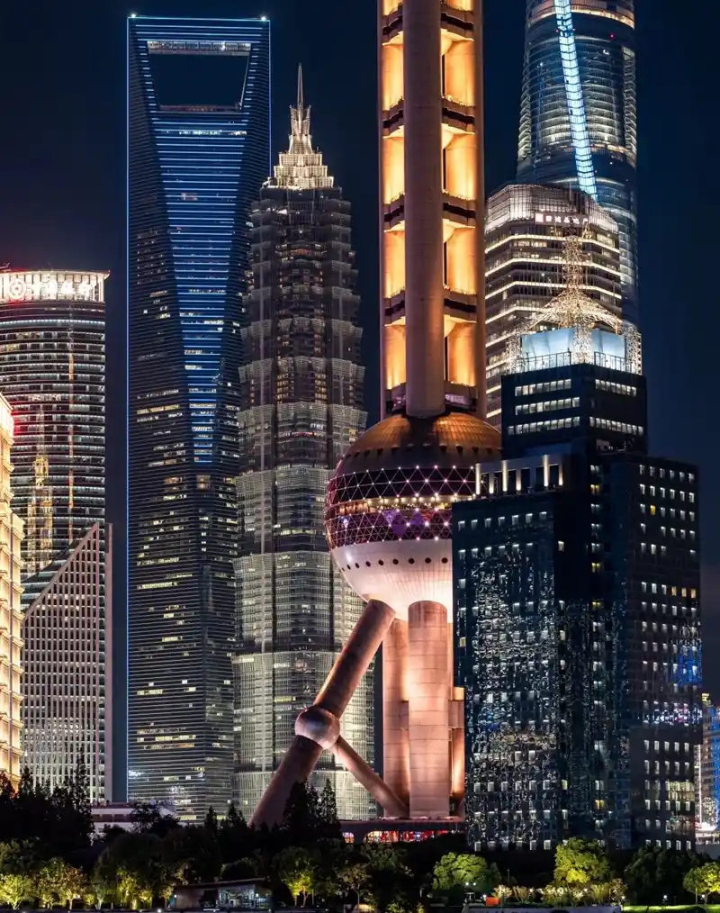 Hình nền thành phố đêm lung linh huyền ảo