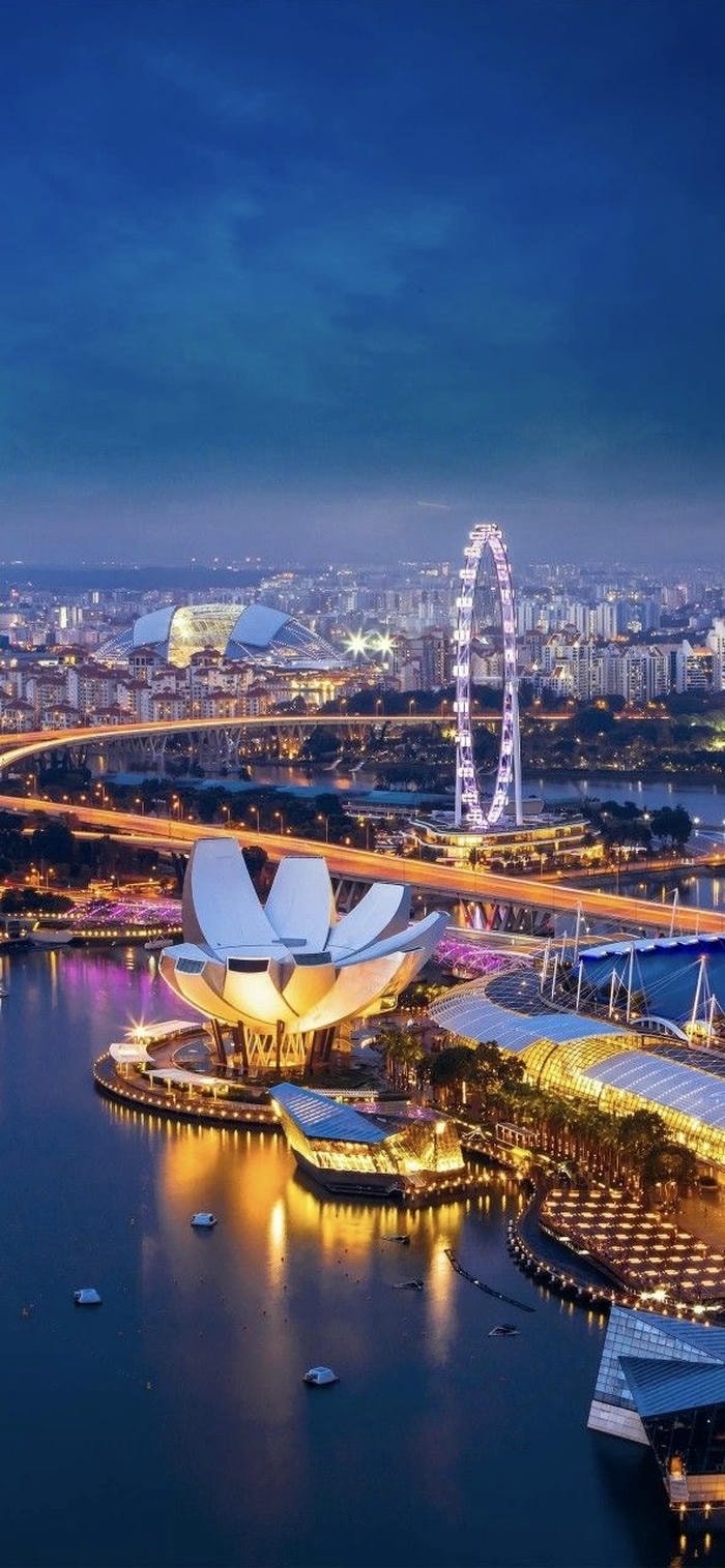 Hình nền thành phố hoa lệ