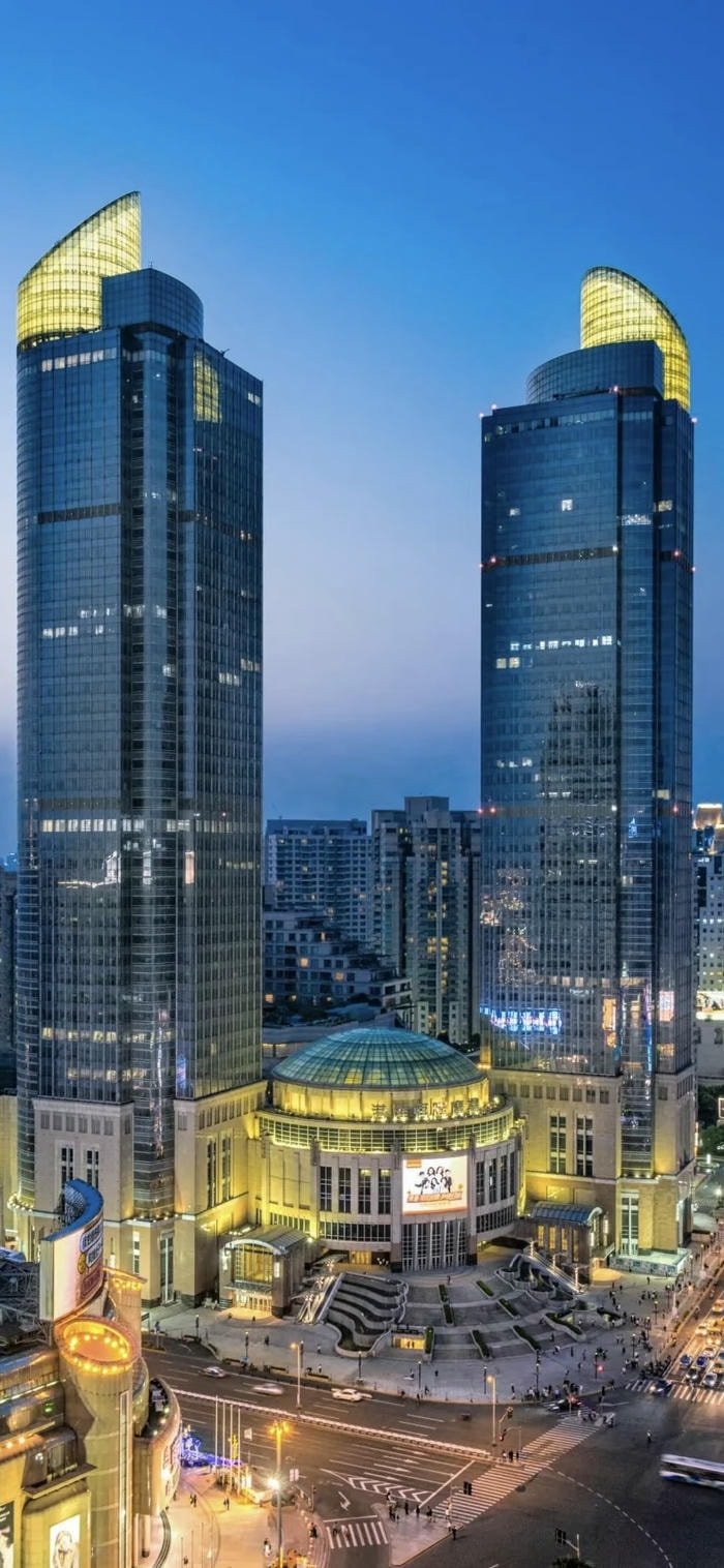 Hình nền thành phố khi lên đèn