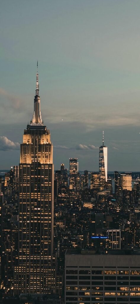 Hình nền thành phố mùa thu