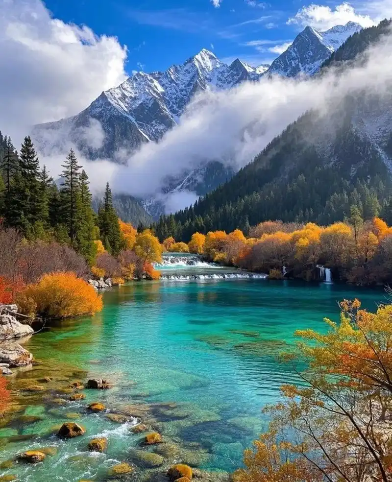 Hình nền thiên nhiên đẹp cảnh trời – nước