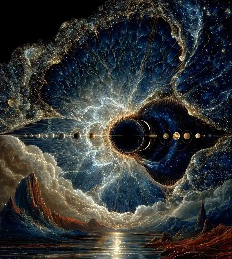 Hình nền tối huyền ảo đầy cảm giác bí ẩn