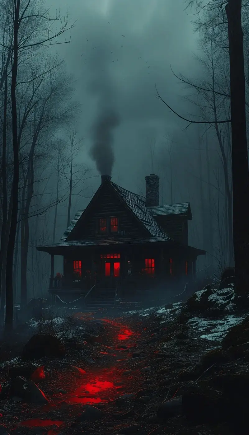 Hình nền tối huyền ảo không gian trừu tượng