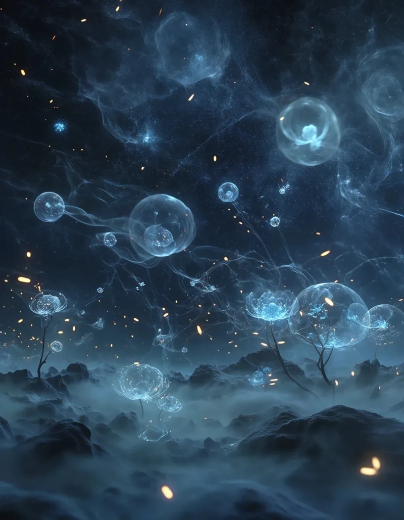 Hình nền tối huyền ảo tông màu sâu lắng