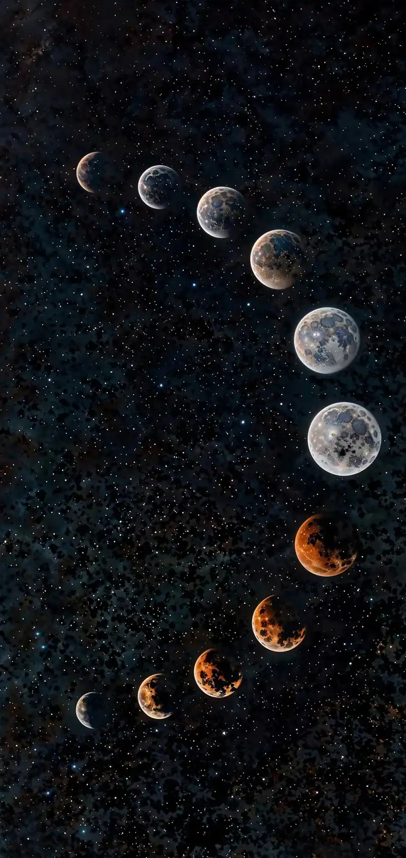 Hình nền vũ trụ huyền bí cảnh đẹp siêu thực