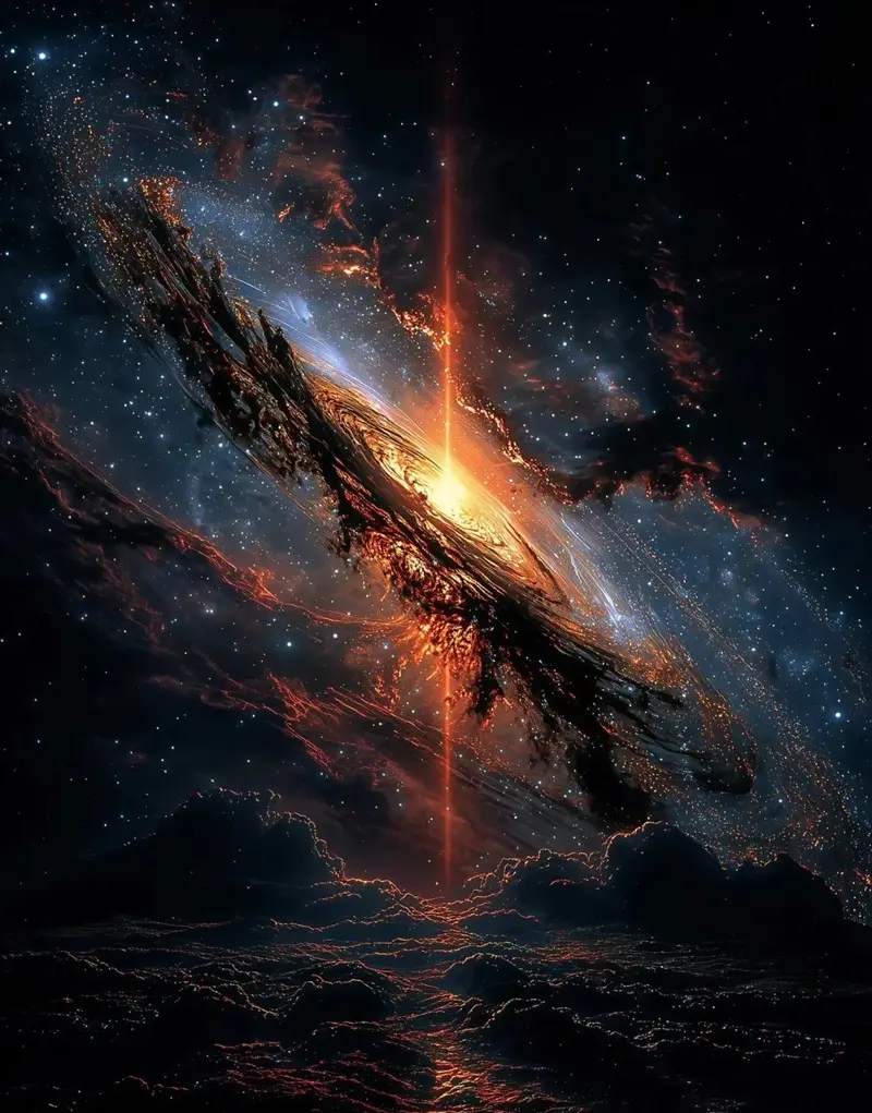 Hình nền vũ trụ huyền bí đẹp ấn tượng