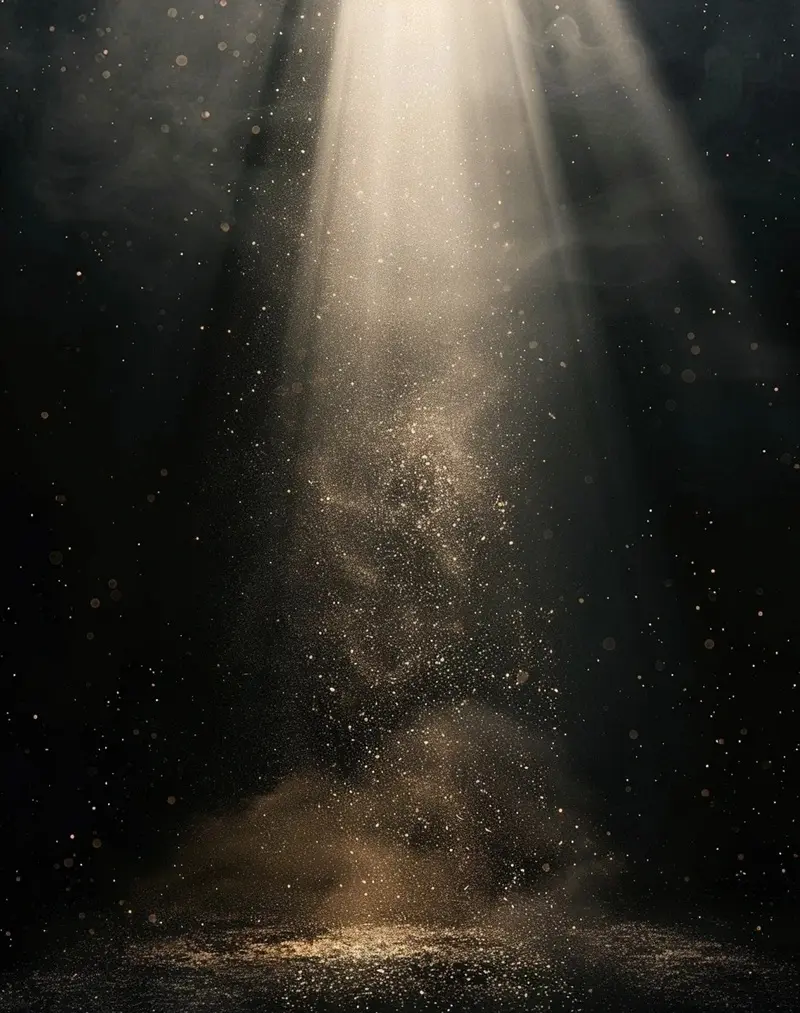 Hình nền vũ trụ huyền bí hiệu ứng ánh sáng