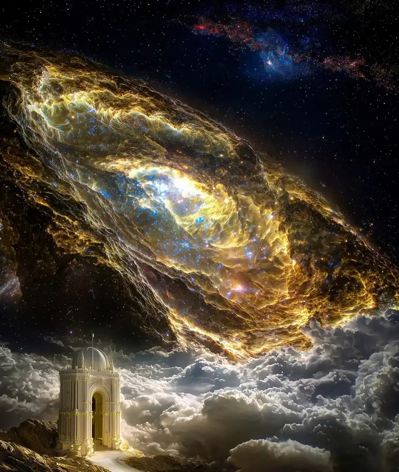 Hình nền vũ trụ huyền bí thiên nhiên vũ trụ