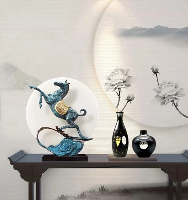 Hình ngựa phong thủy dễ trưng bày
