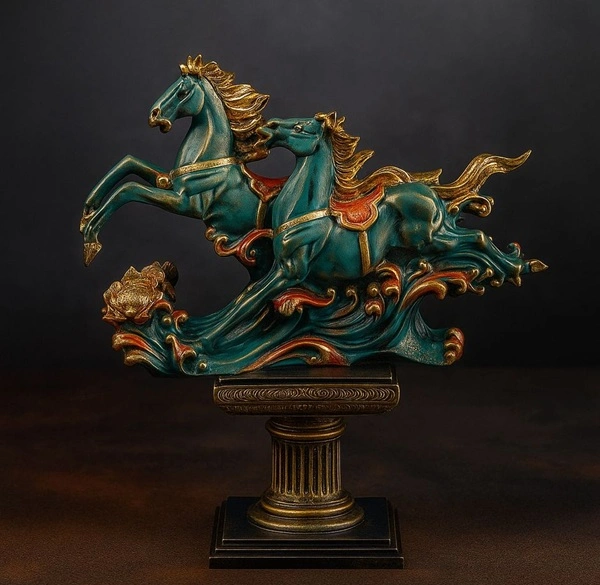 Hình ngựa phong thủy giúp thu hút tài lộc