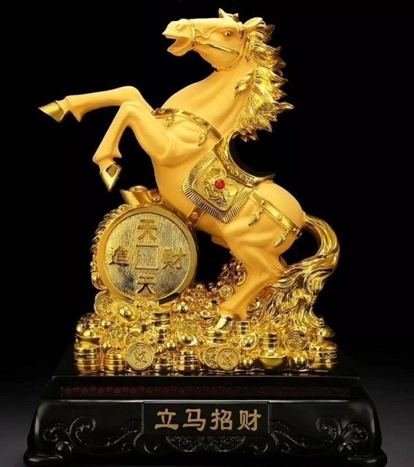Hình ngựa phong thủy phong cách truyền thống