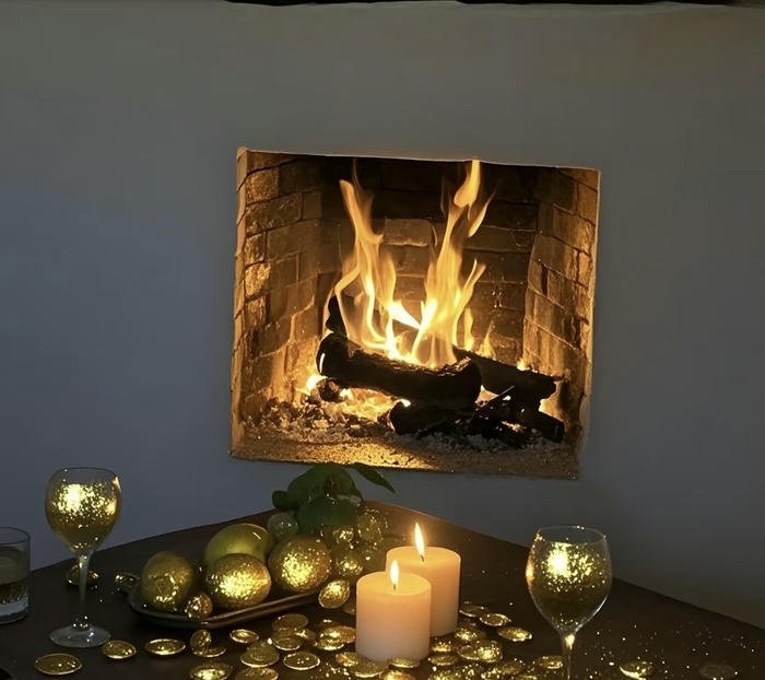 Hình phong thủy ấm áp