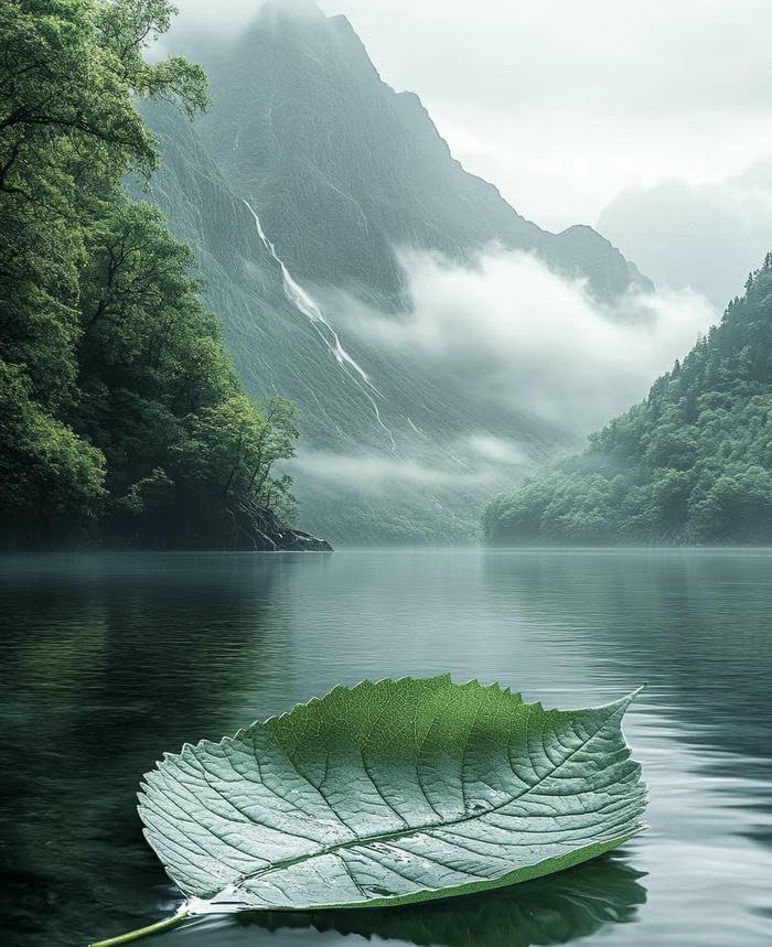 Hình phong thủy màu xanh đậm Hình phong thủy màu xanh đậm