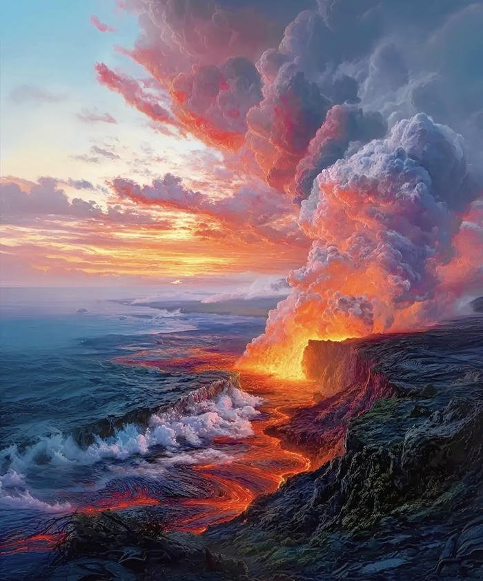 Hình phong thủy sinh khí Hỏa