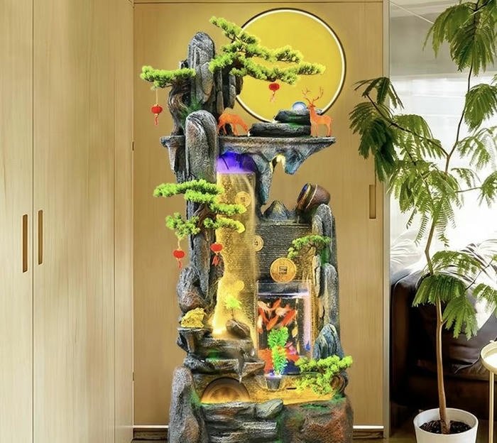 Hình phong thủy tài lộc tràn đầy