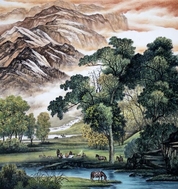 Hình phong thủy tĩnh lặng Hình phong thủy tĩnh lặng