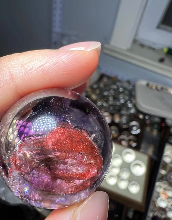 Hình quả cầu phong thủy dễ bày trí