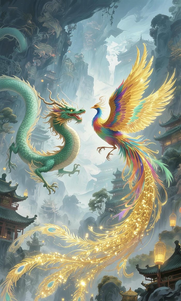 Hình rồng phong thủy cổ điển Hình rồng phong thủy cổ điển