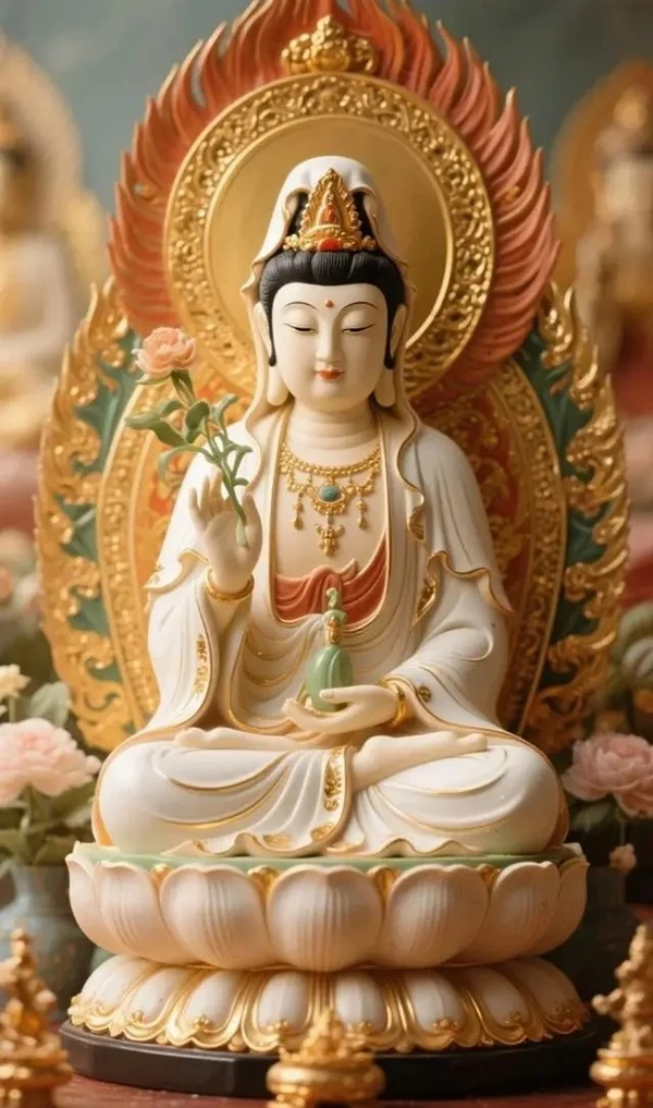 Hình tượng Phật an lành mang năng lượng bình an