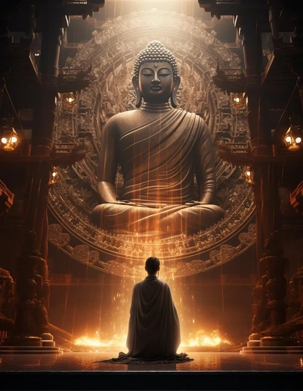 Hình tượng Phật an lành mang năng lượng tốt