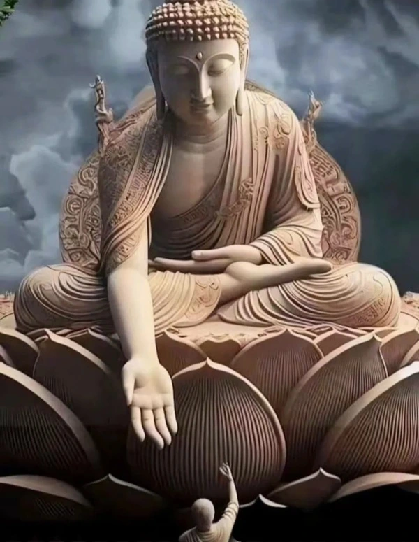 Hình tượng Phật an lành mang sự an nhiên