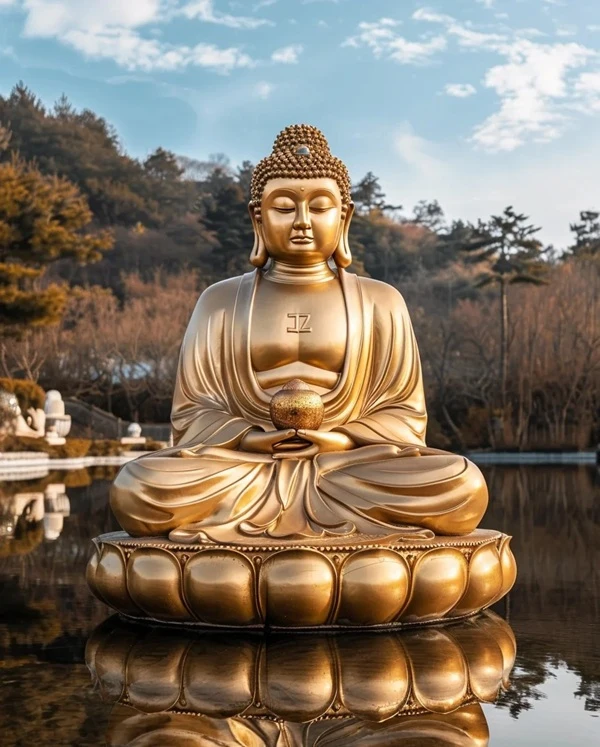 Hình tượng Phật an lành nét đẹp hiền hòa