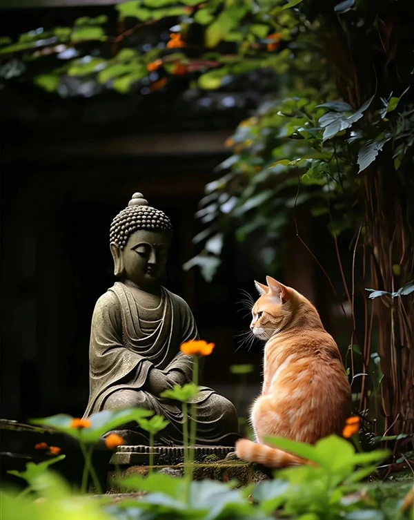 Hình tượng Phật an lành thiết kế tinh xảo