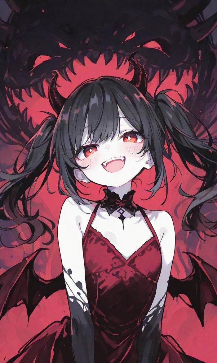 ảnh anime ác quỷ aura ngầu