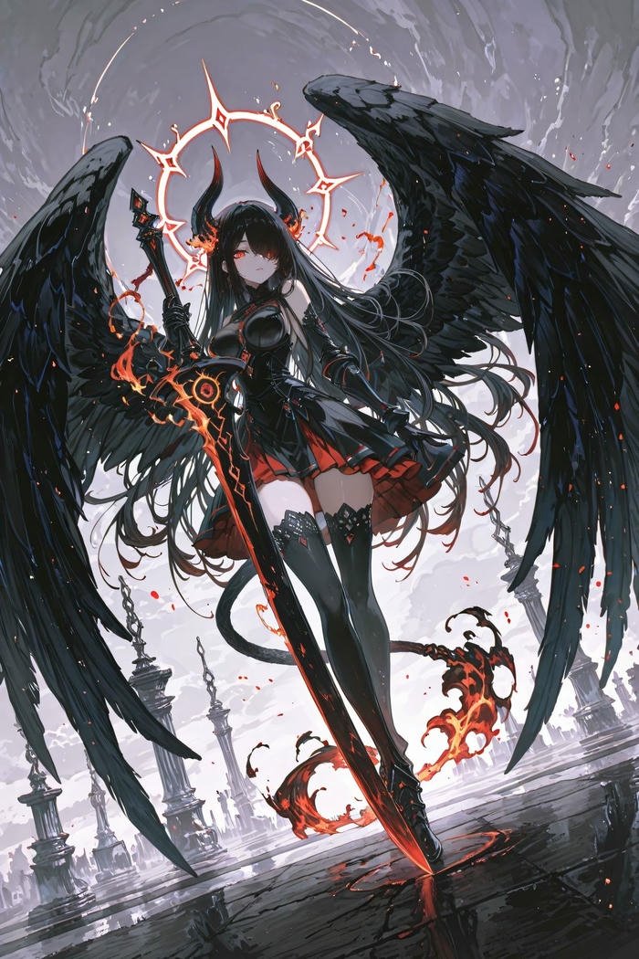 ảnh anime ác quỷ sức mạnh