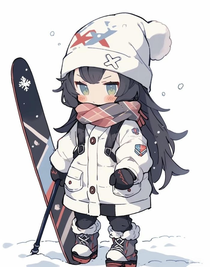 ảnh anime cảnh tuyết rơi