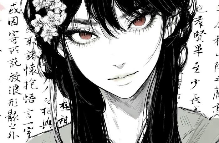 ảnh anime đen trắng ngầu lạnh lùng ảnh anime đen trắng ngầu lạnh lùng