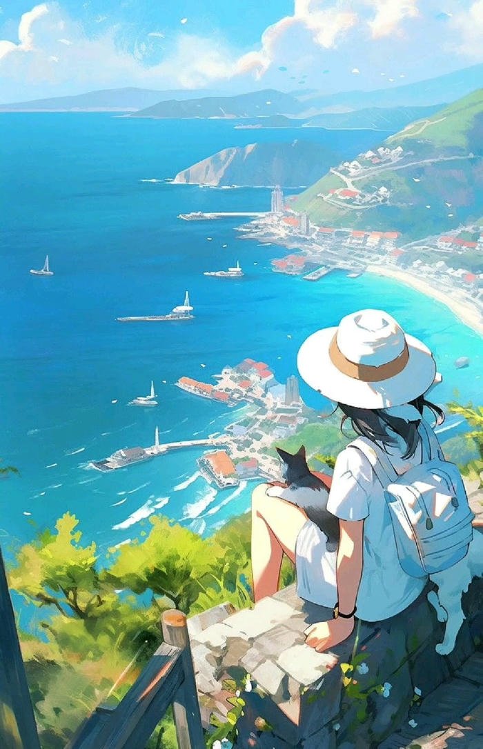 ảnh anime du ngoạn tuyệt đẹp