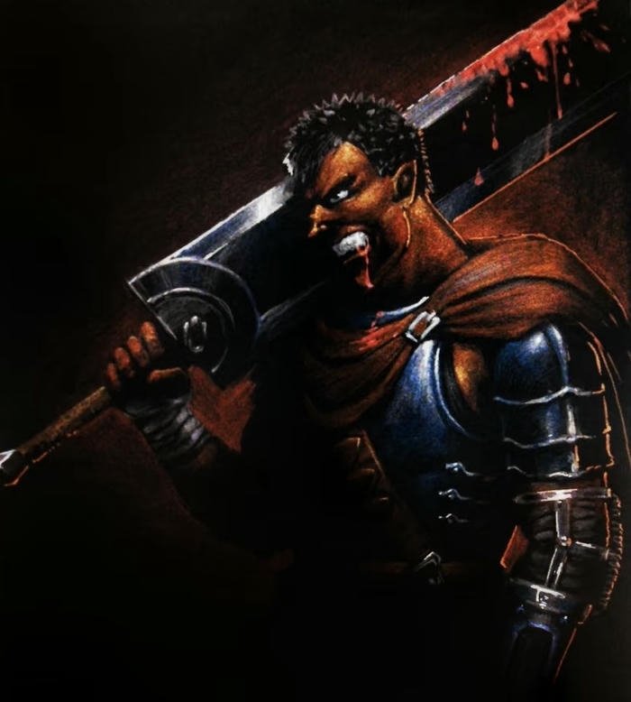 ảnh anime kiếm sĩ bóng đêm ngầu