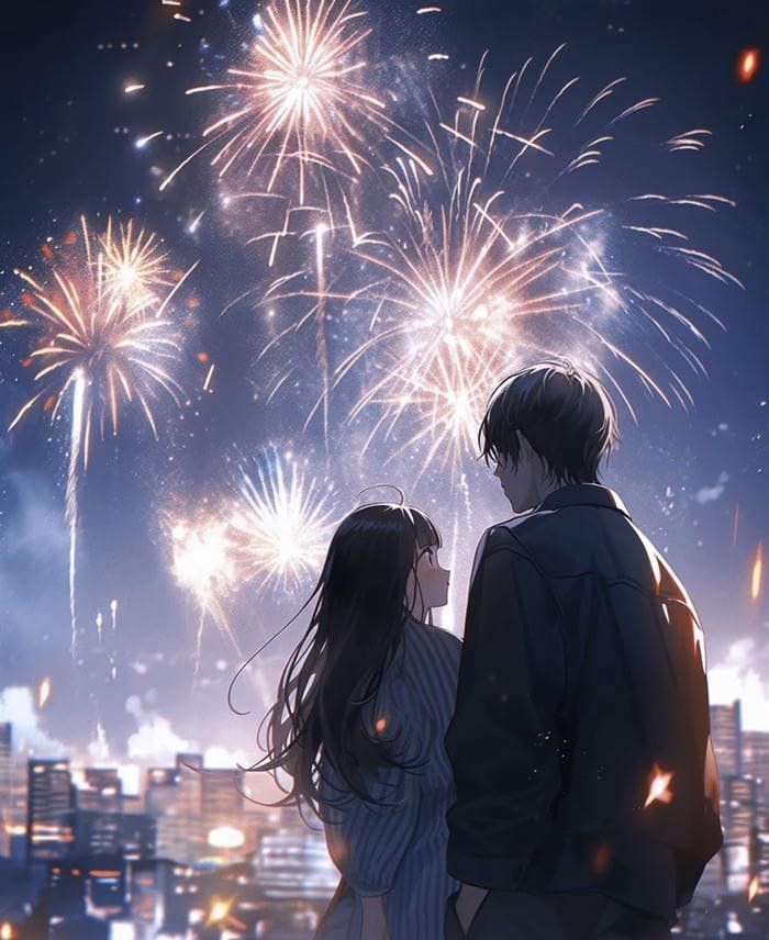 ảnh anime lãng mạn nghệ thuật