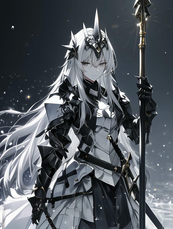 ảnh anime nữ chiến binh chiến đấu