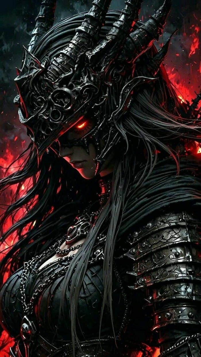 ảnh anime nữ chiến binh dũng mãnh