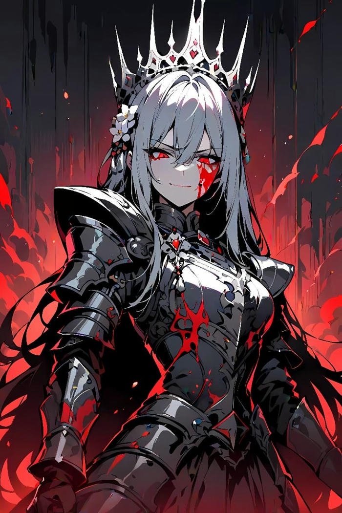 ảnh anime nữ chiến binh giáp sáng