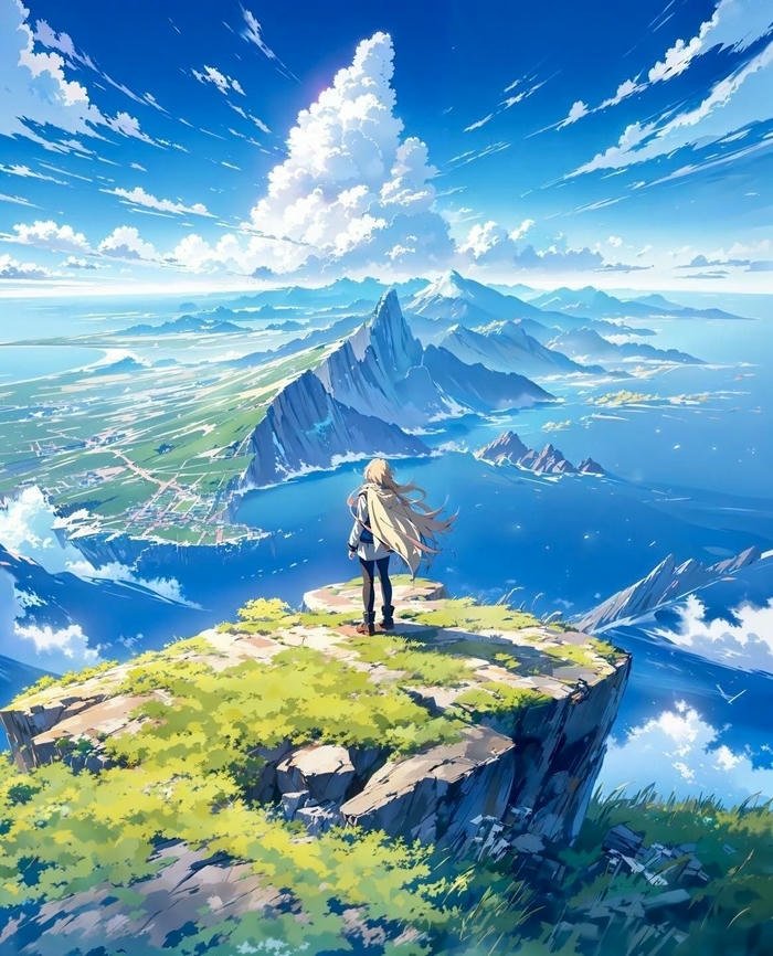 ảnh anime phiêu lưu buổi sáng