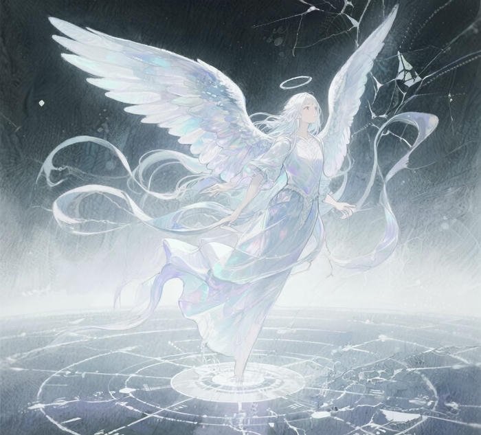 ảnh anime thiên sứ ánh sáng trưởng thành