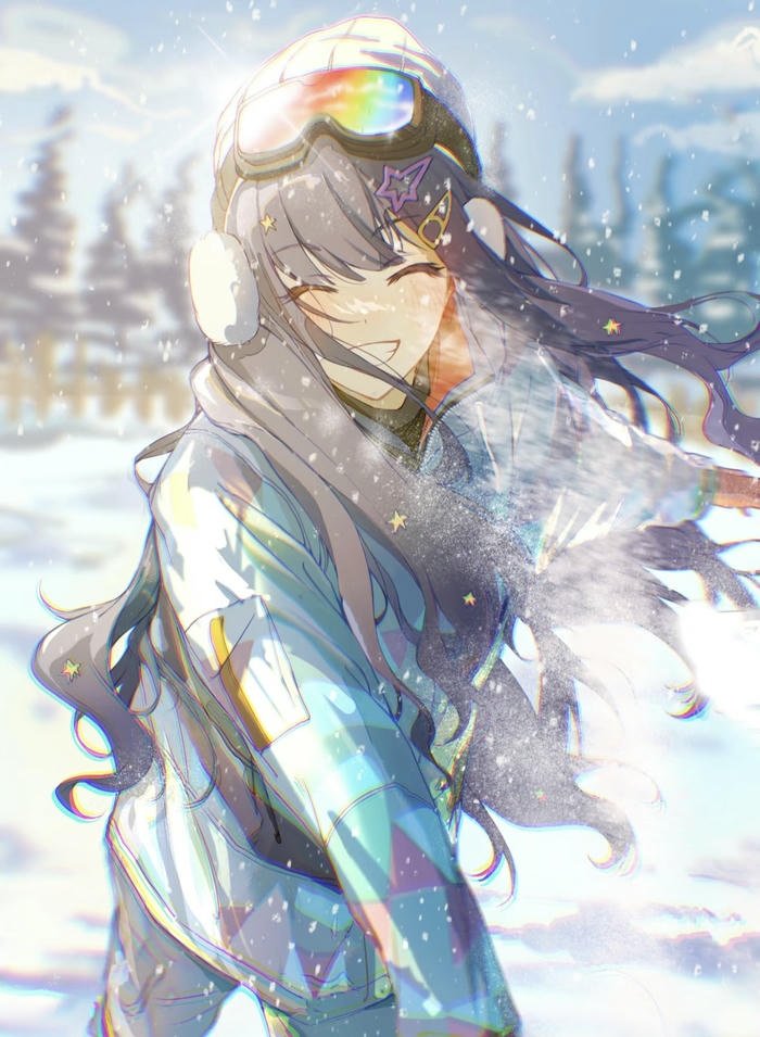 ảnh anime tuyết rơi lãng mạn